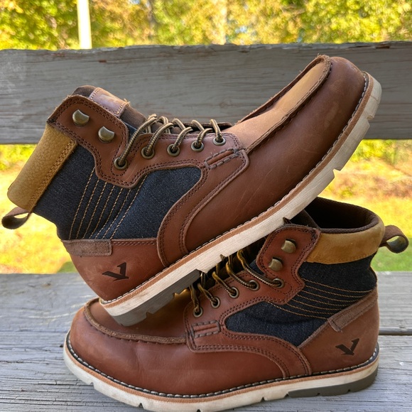 Men’s leather waterproof casual boots - Picture 2 of 10